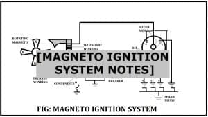 Magneto Ignition System: Definition, Parts, Working, Advantages, Application [Notes & PDF]