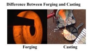 Difference between forging and Casting
