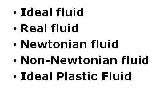 tipuri de flux de fluid