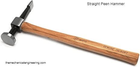 straight peen hammer