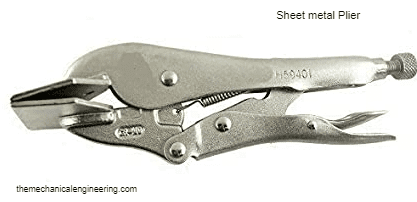 sheet metal plier