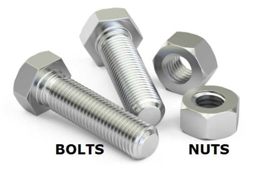 Difference Between Nuts and Bolts Explained in detail [Notes & PDF]