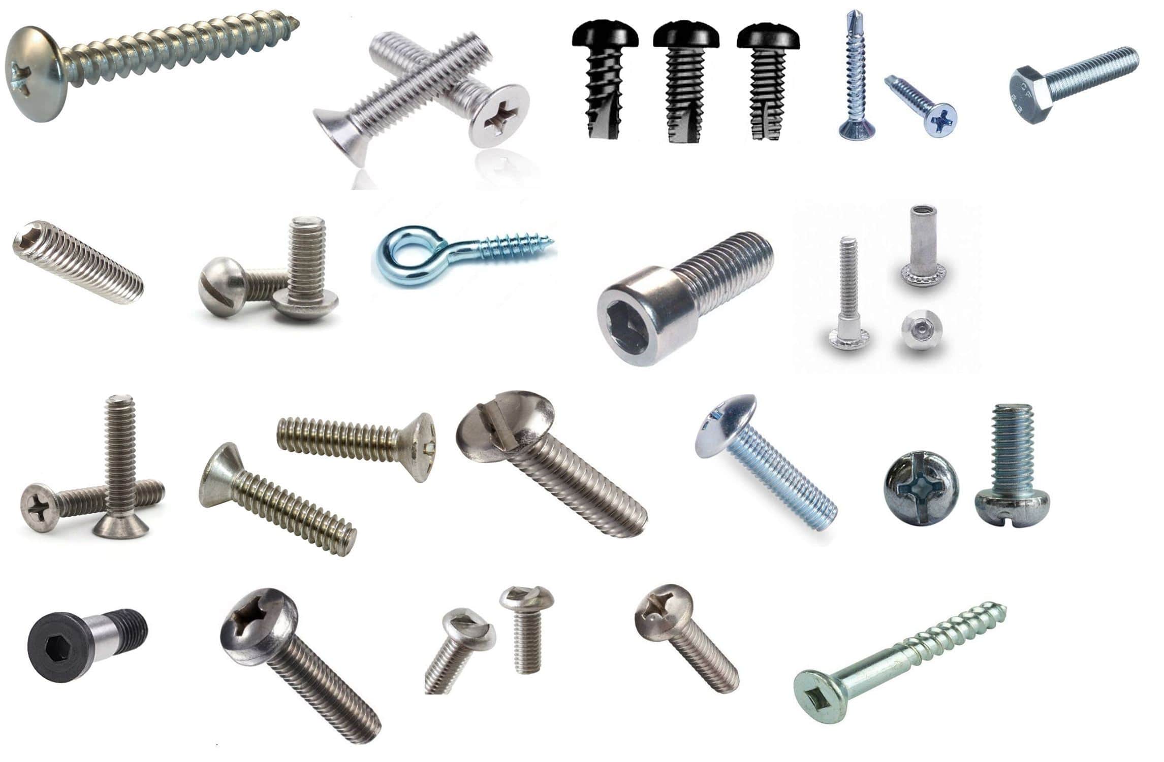 Understanding The Types Of Screws And Bolts Studentlesson, 41% OFF